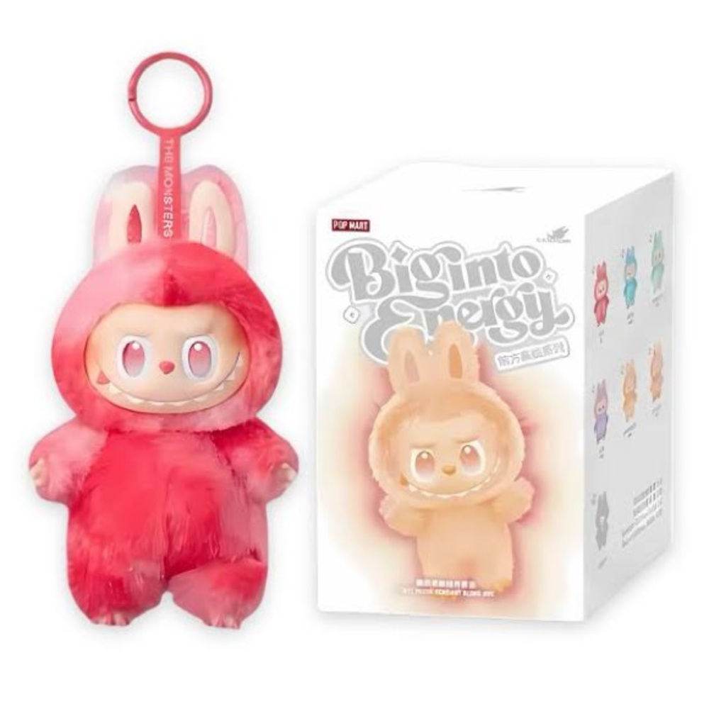 UNOPENED LOVE LABUBU Pop mart Big Into Energy Series AUTHENTIC